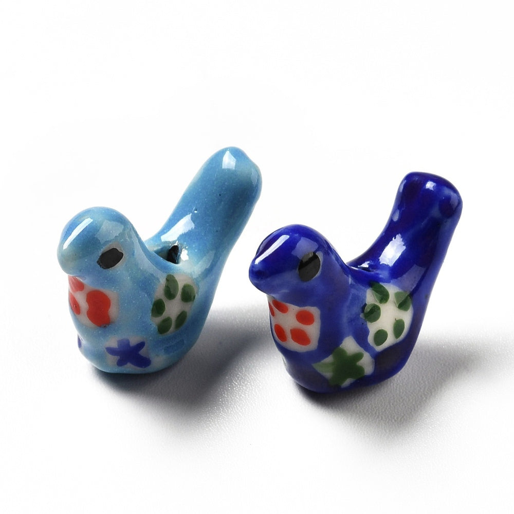 Pigeon - ceramic bead
