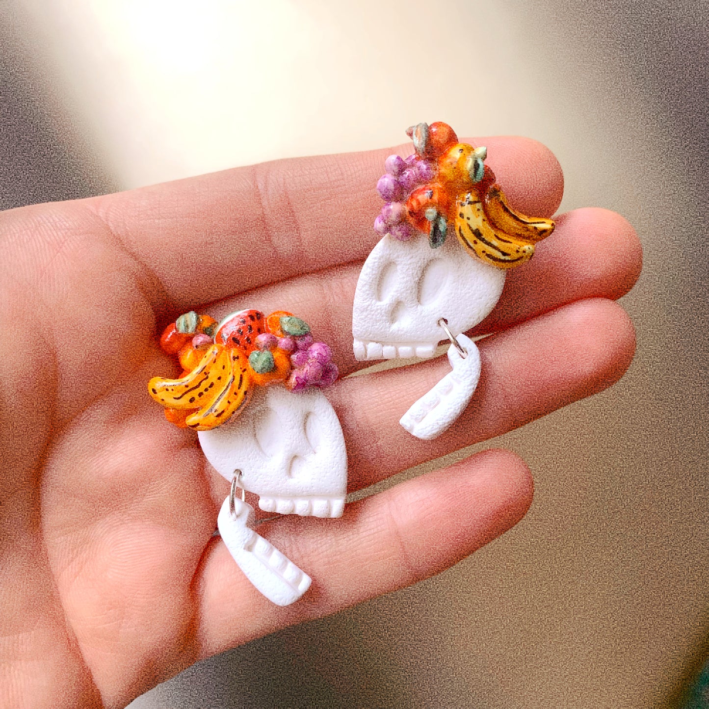 Fruity Skulls - Earrings
