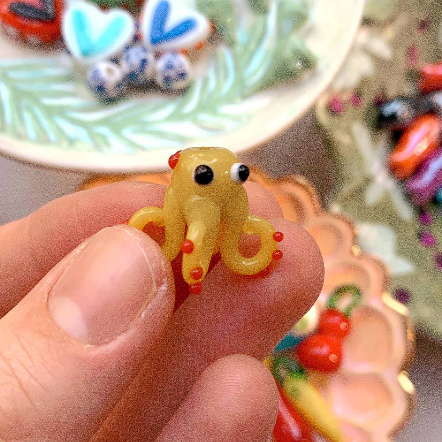 Octopus - glass bead