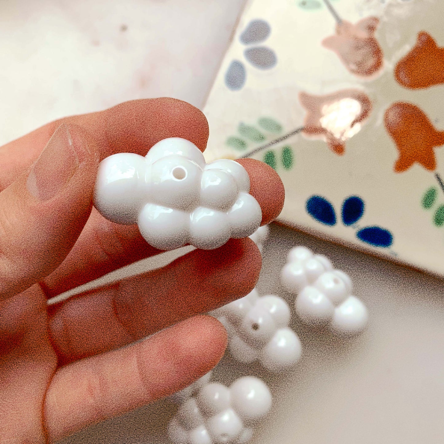 Cloud - plastic bead