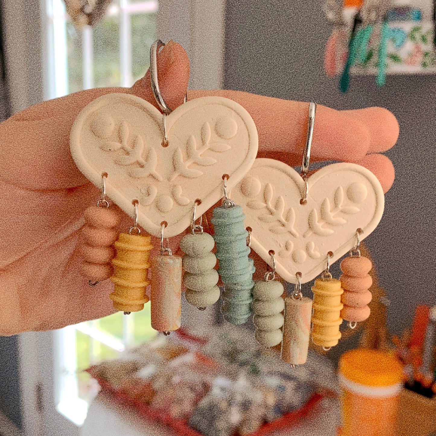 Big hearts - Earrings
