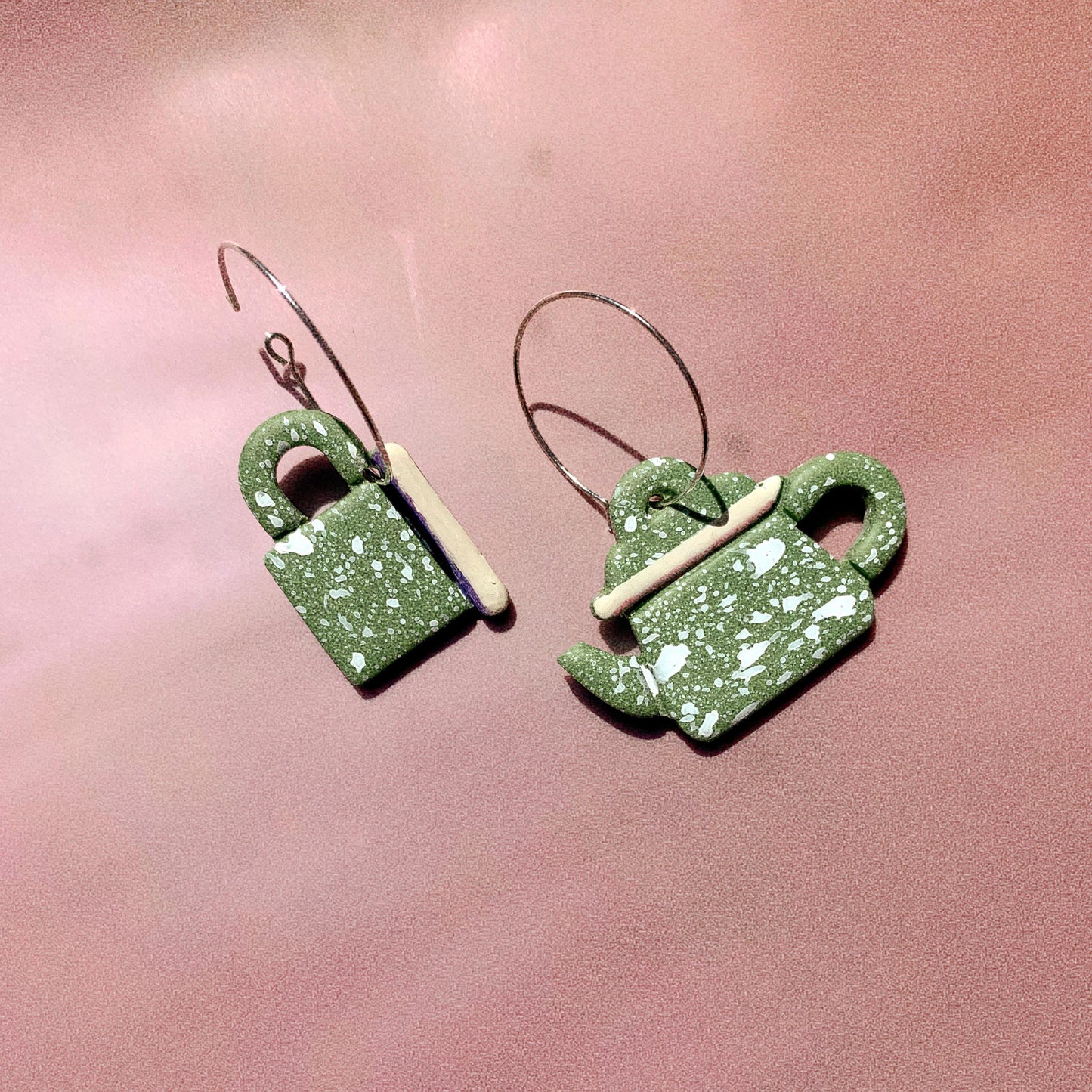 Green tea set - Earrings