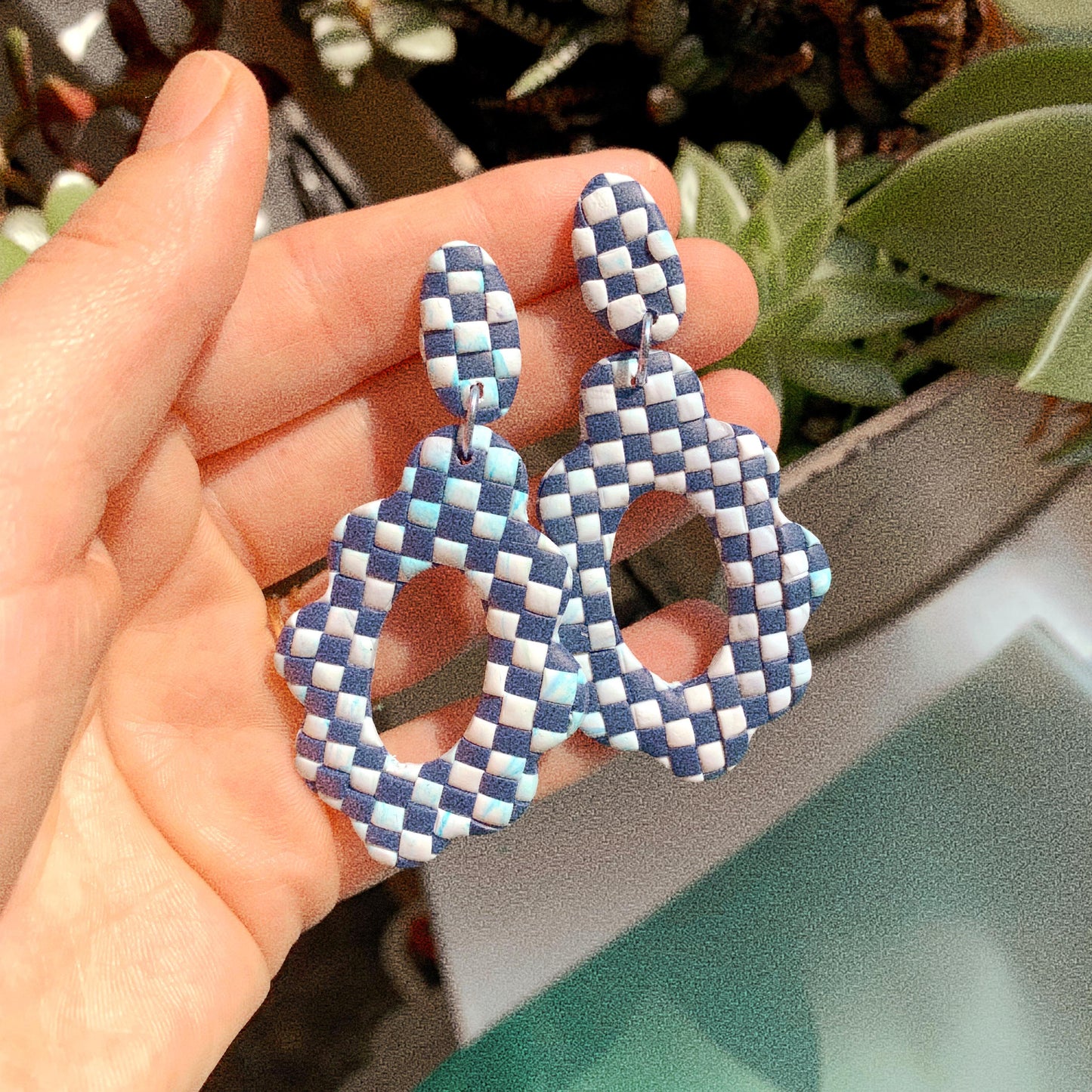 Italian checkerboard - Earrings