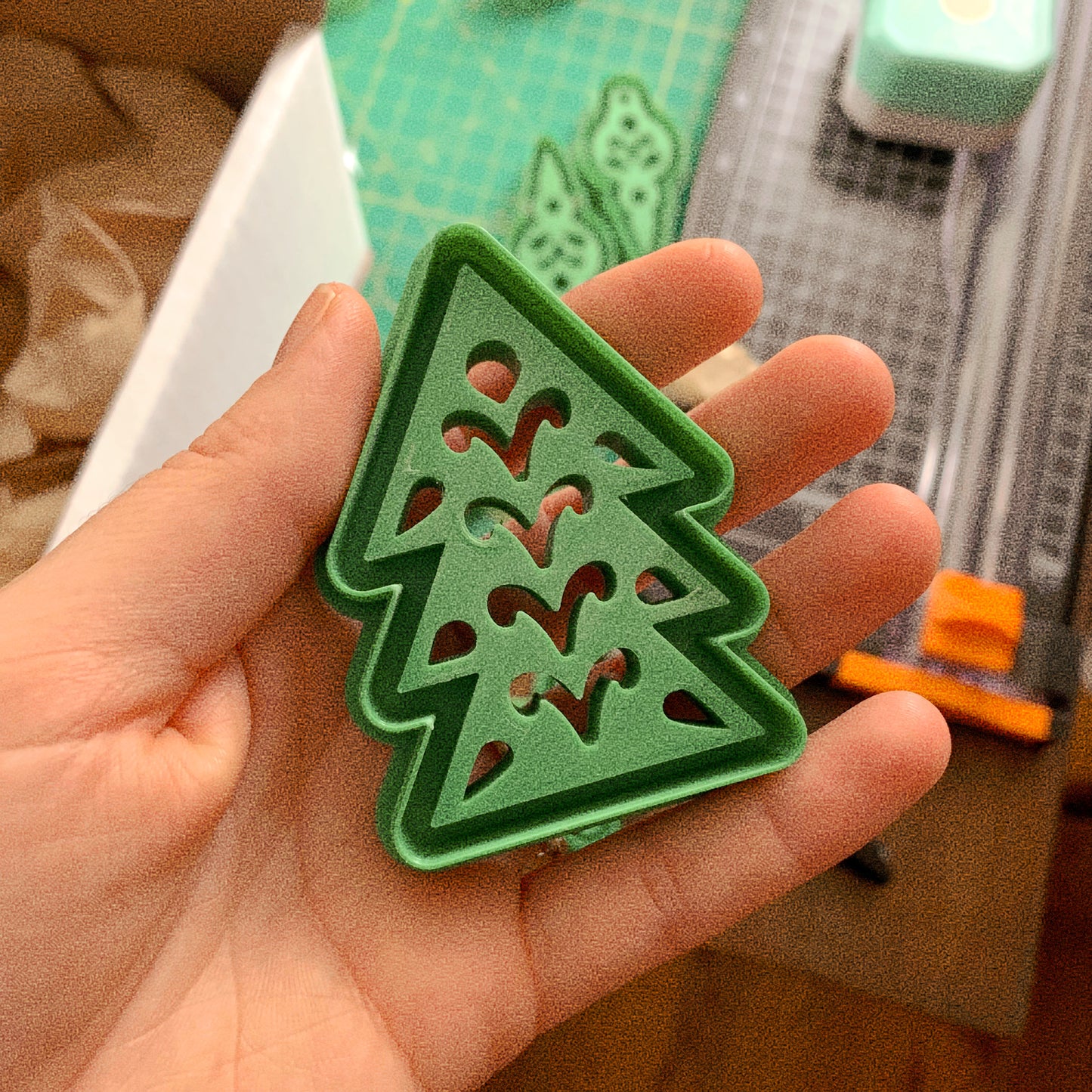 Folk ornament #1 - ORNAMENT SIZE - Christmas Clay Cutter