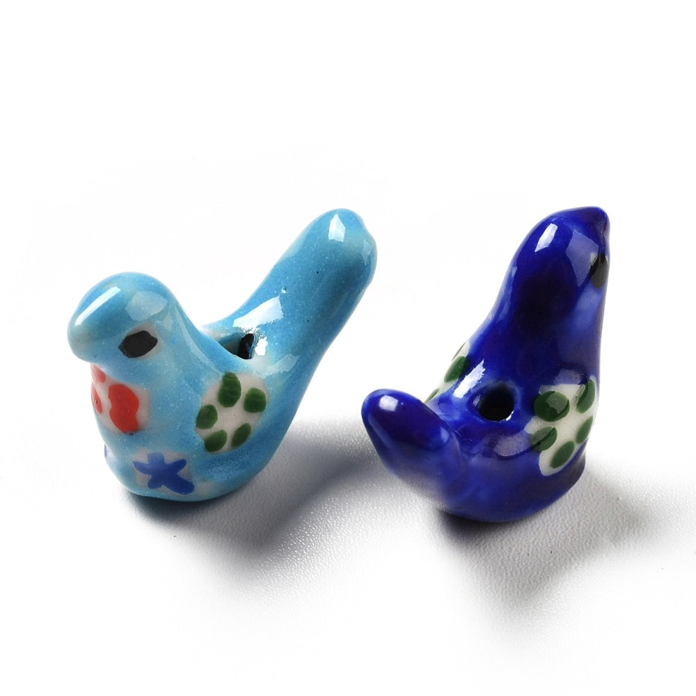 Pigeon - ceramic bead