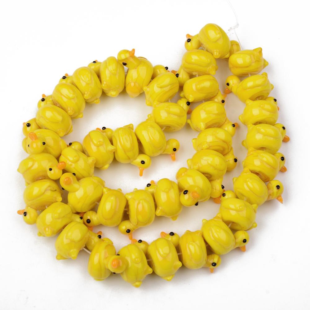 Duck - glass bead