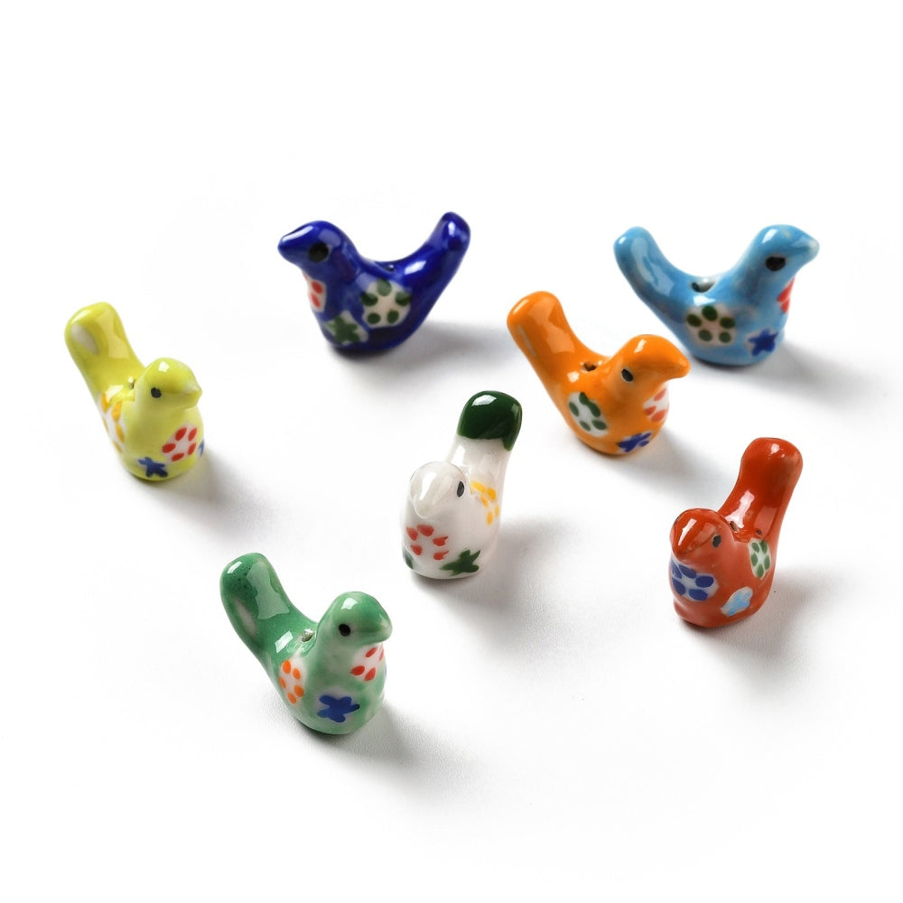 Pigeon - ceramic bead