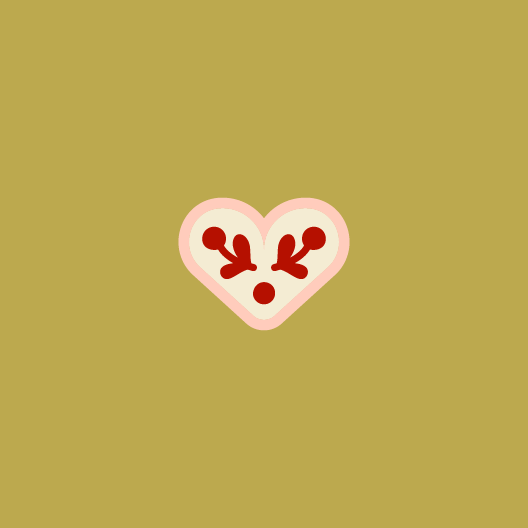 Folk heart - small