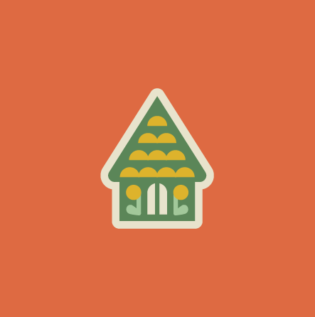 Folk Cottage - Christmas Clay Cutter