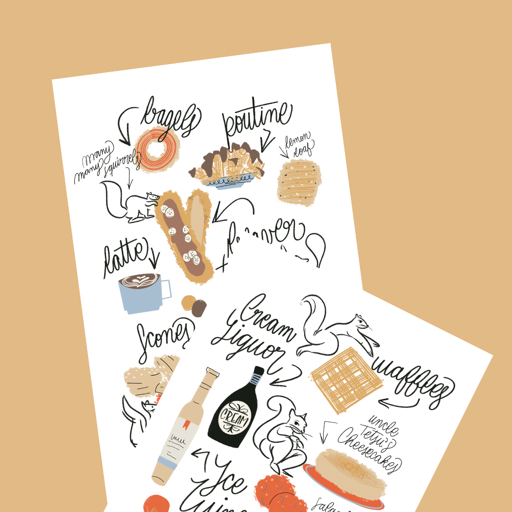 Ottawa walking and biking tours zine!