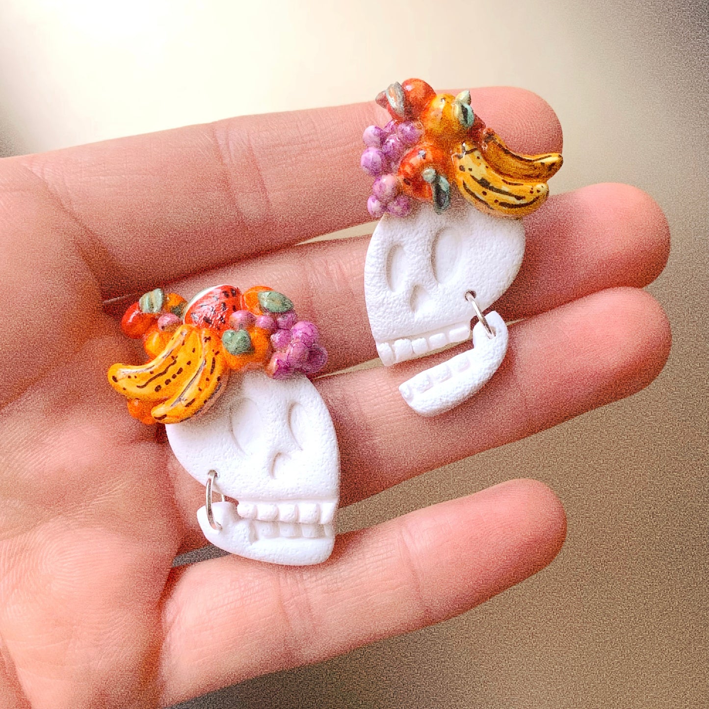 Fruity Skulls - Earrings