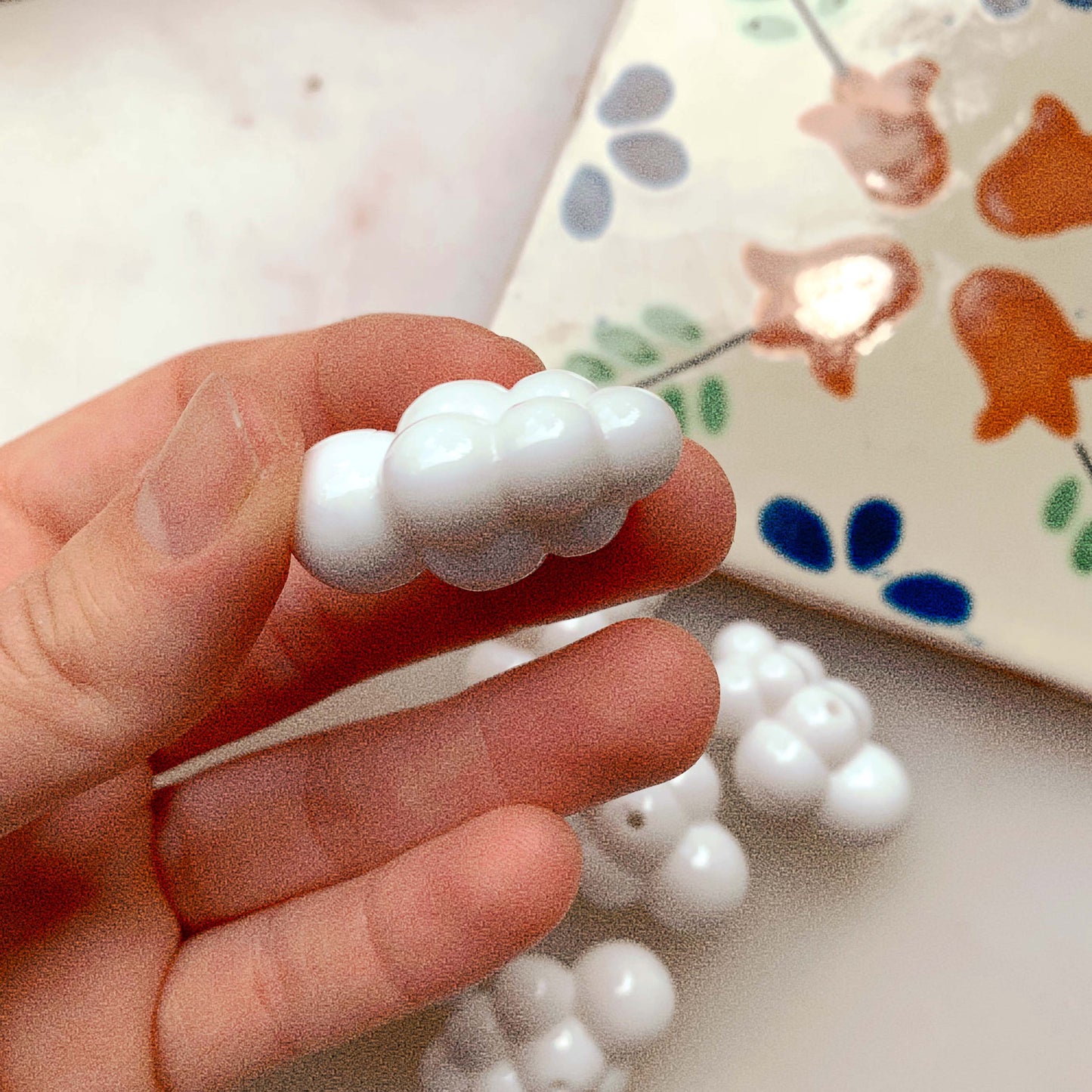 Cloud - plastic bead