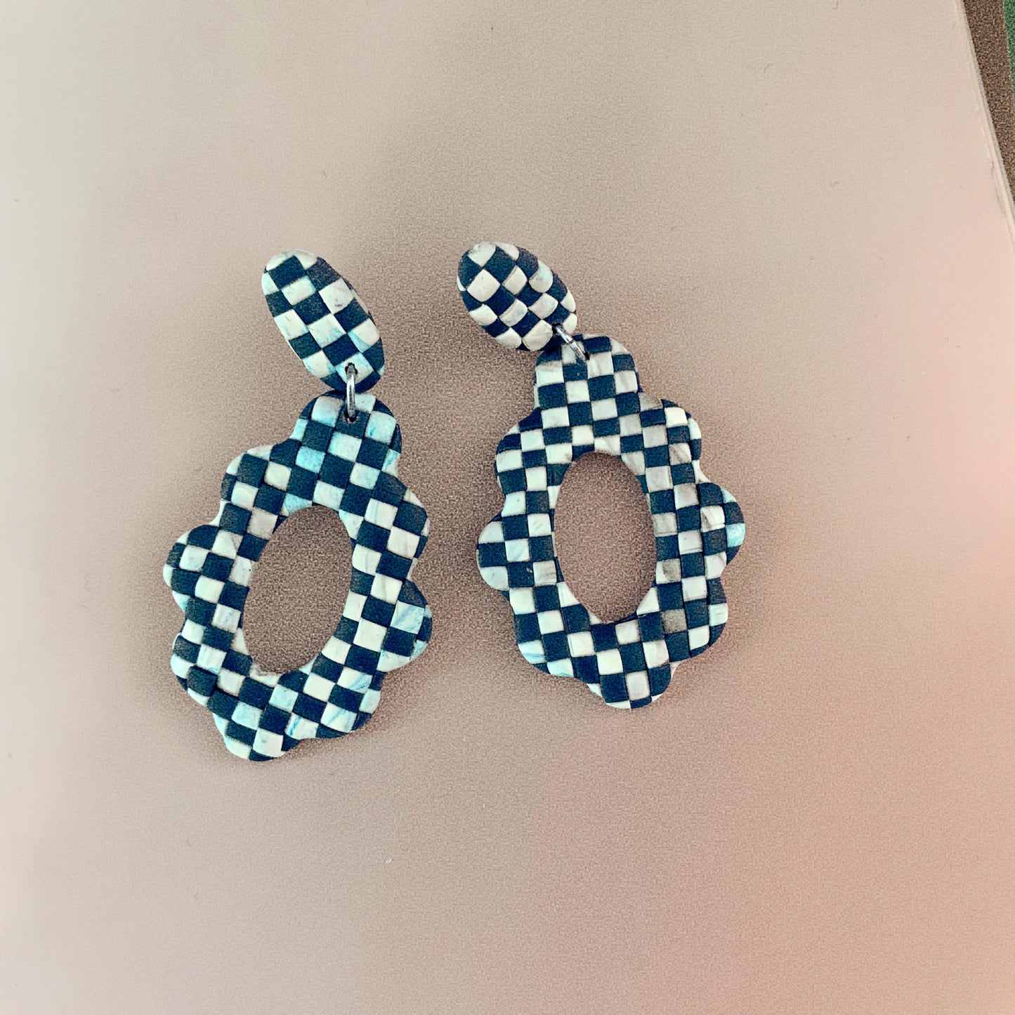 Italian checkerboard - Earrings