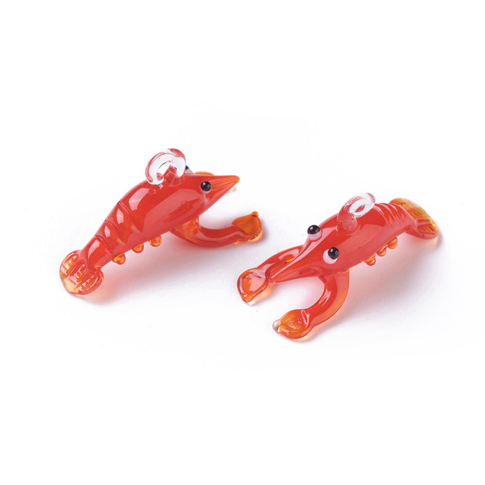 Lobster - glass bead