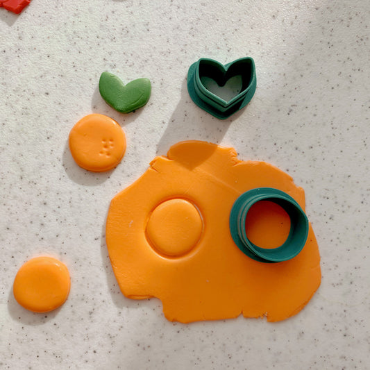 Orange Fruit - Polymer Clay Cutter