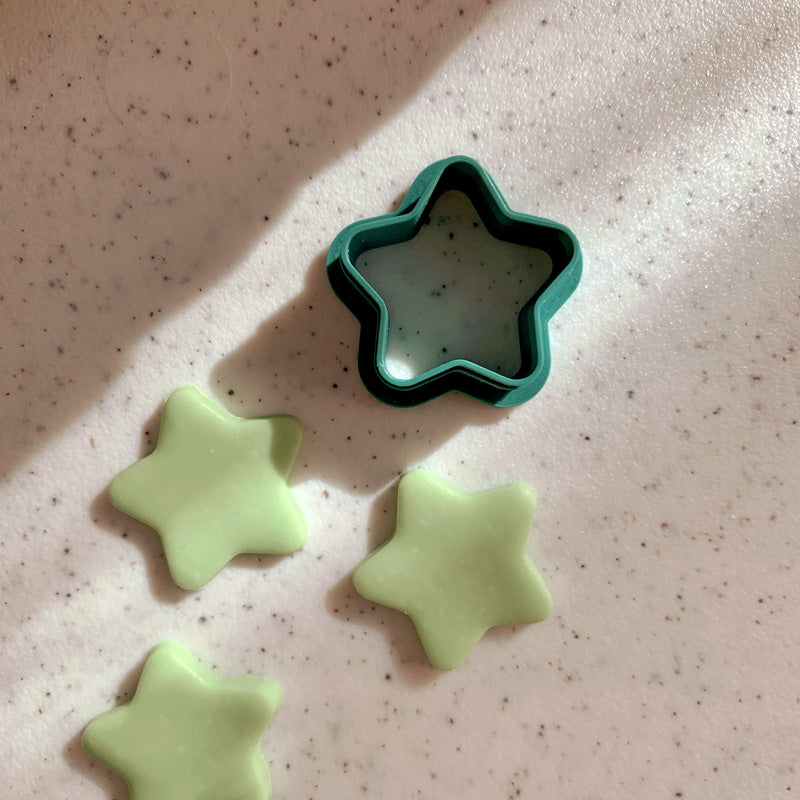 Round Star shape - Polymer Clay Cutter