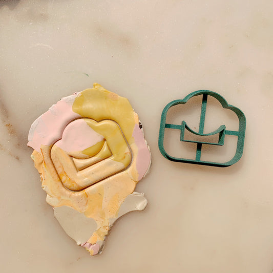 Funky shape #6 - Polymer clay cutter