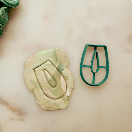Funky shape #7 - Polymer clay cutter