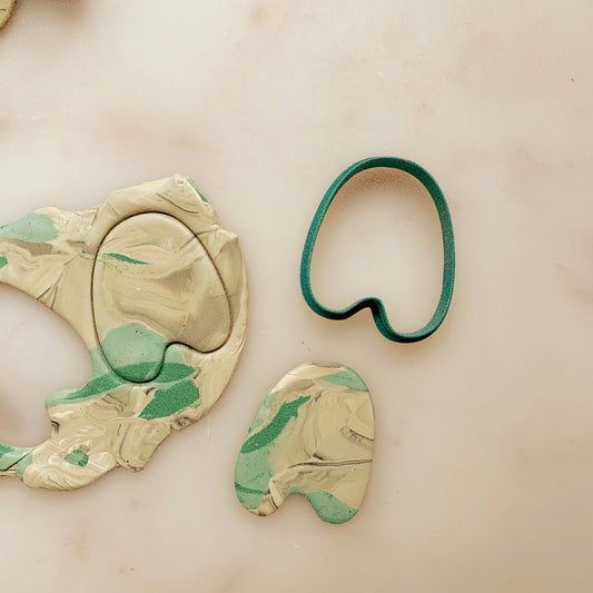 Funky shape #1 - Polymer clay cutter