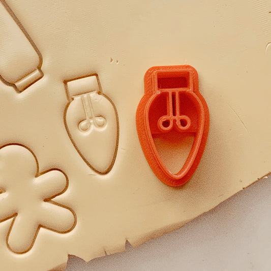 Light bulb - Christmas Polymer Clay Cutter